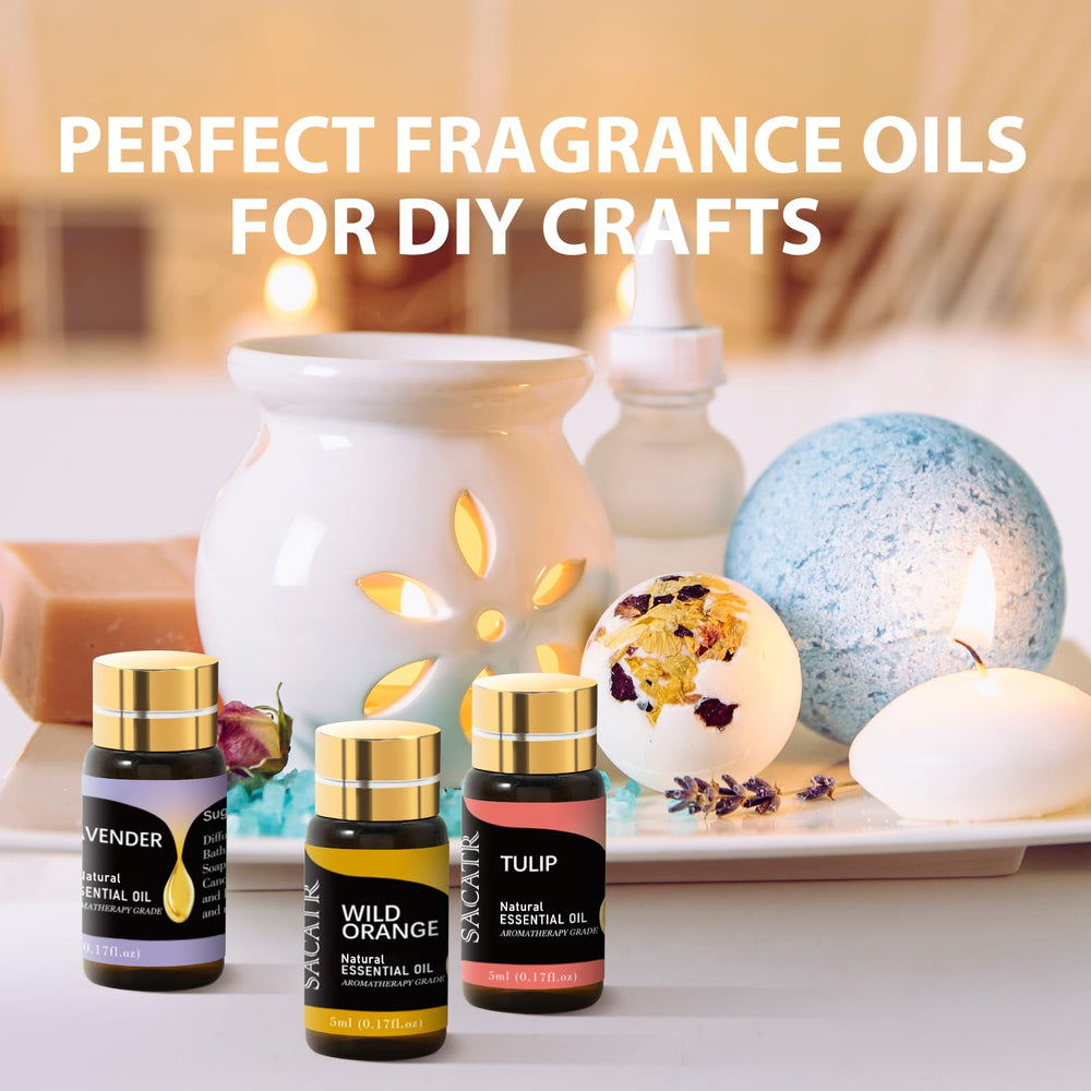 SACATR rose essential oil bottle for DIY perfumes and skin routines