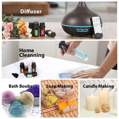 SACATR Eucalyptus oil bottle with refreshing scent for diffuser