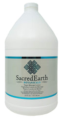 Sacred Earth Botanicals Lotion 1 Gallon bottle for massage, fragrance-free and client-friendly.