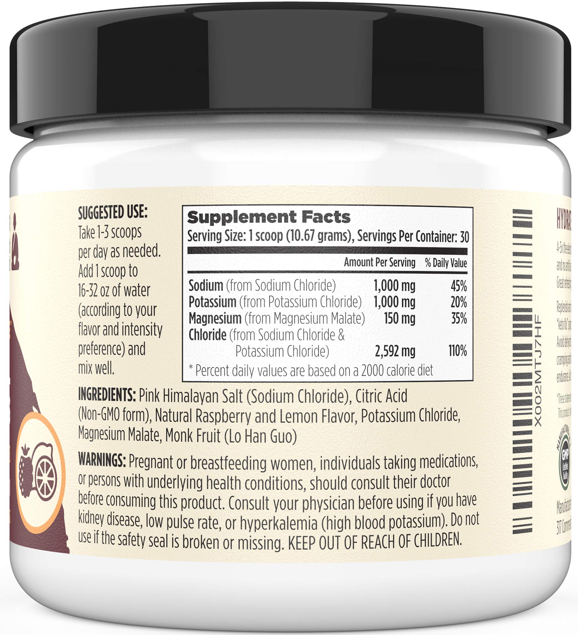Sacred Eats Keto Electrolyte Powder measurement spoon ensures accurate serving.