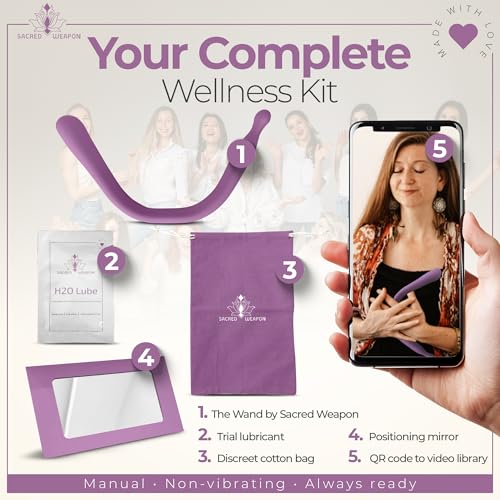 Sacred Weapon 2-in-1 design delivers fascia massage and deep muscle release.
