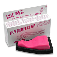 Sacro Wedgy back aid female version front view supporting posture and daily comfort