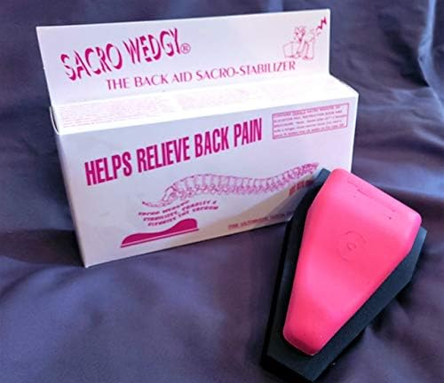 Sacro Wedgy packaging guide showing easy setup and care