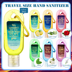 Sacubee lemon-scent travel-size sanitizer bottle, convenient on-the-go freshness