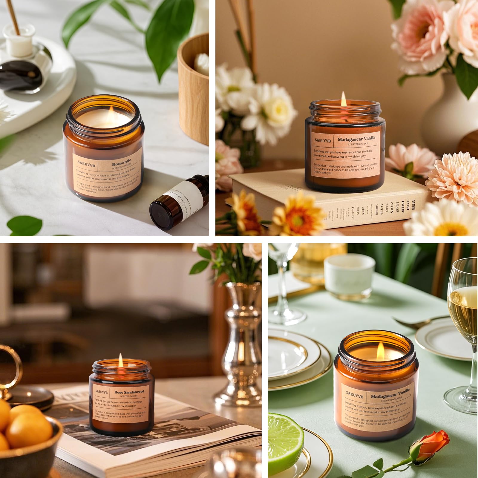 SAEUYVB minimalist amber design complements modern interiors.