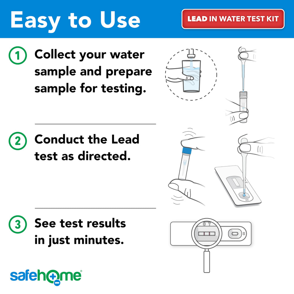 Safe Home instruction sheet shows tri-lingual setup for quick start.