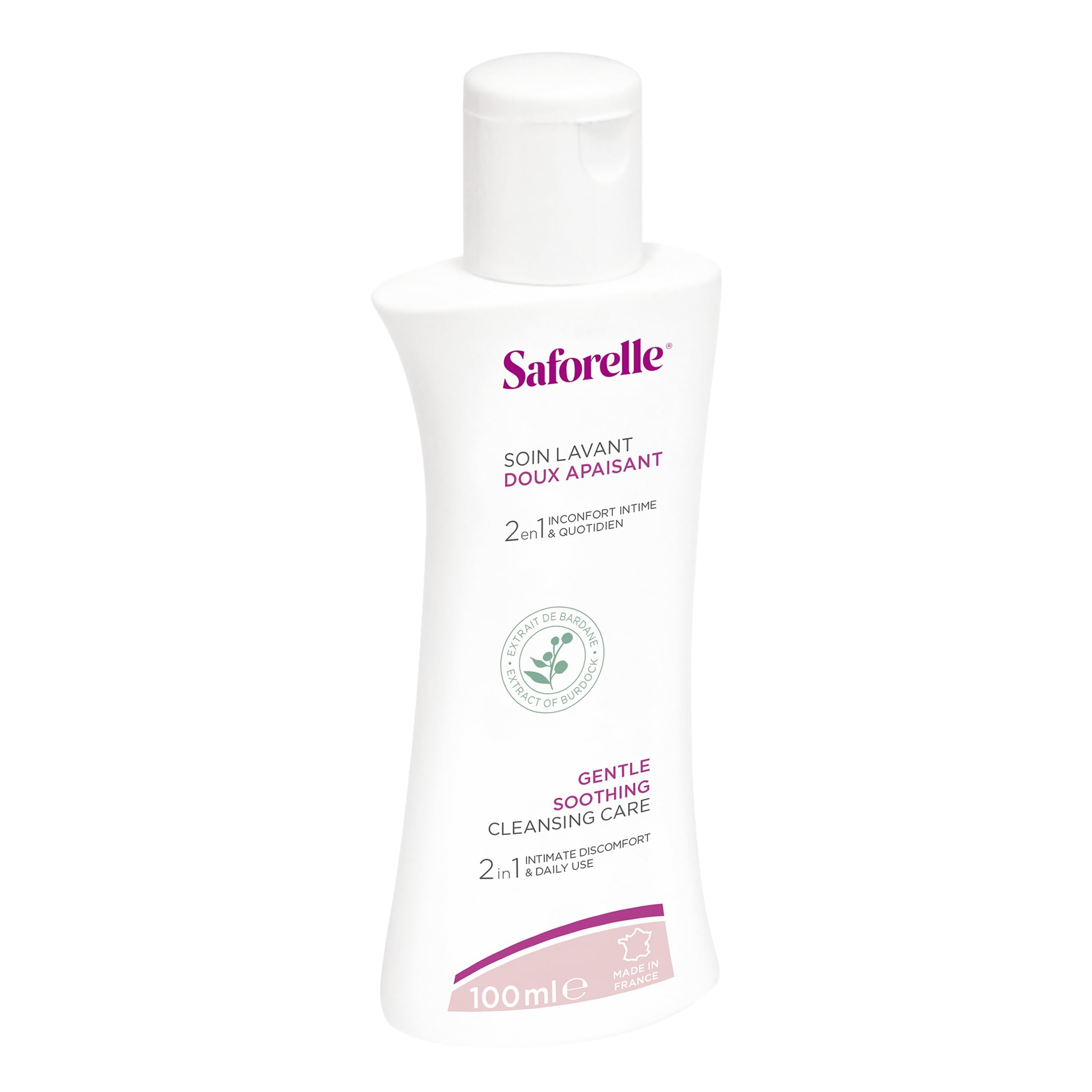 Saforelle skin close-up conveying comfort around sensitive areas.