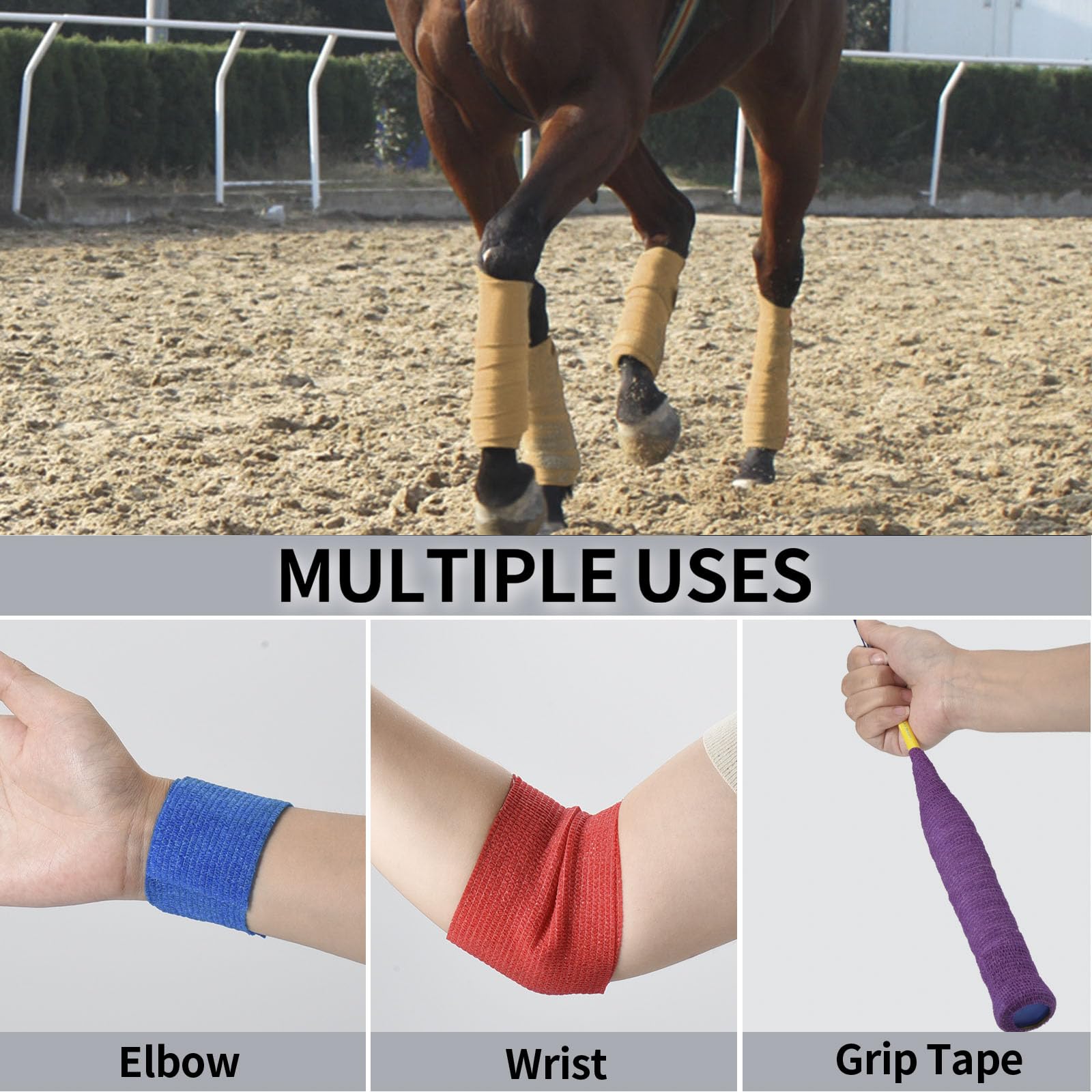 Sagafly 12-roll pack ready for on the go first aid and quick wraps