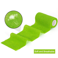 Sagafly pet care bandage wrap protecting paws without sticking to fur