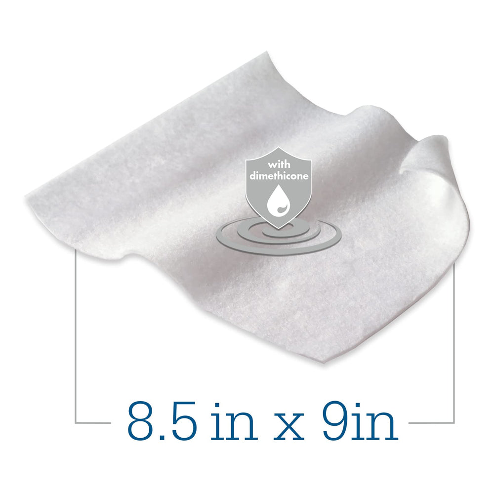 Sage Comfort Shield cloth during barrier cream application on skin