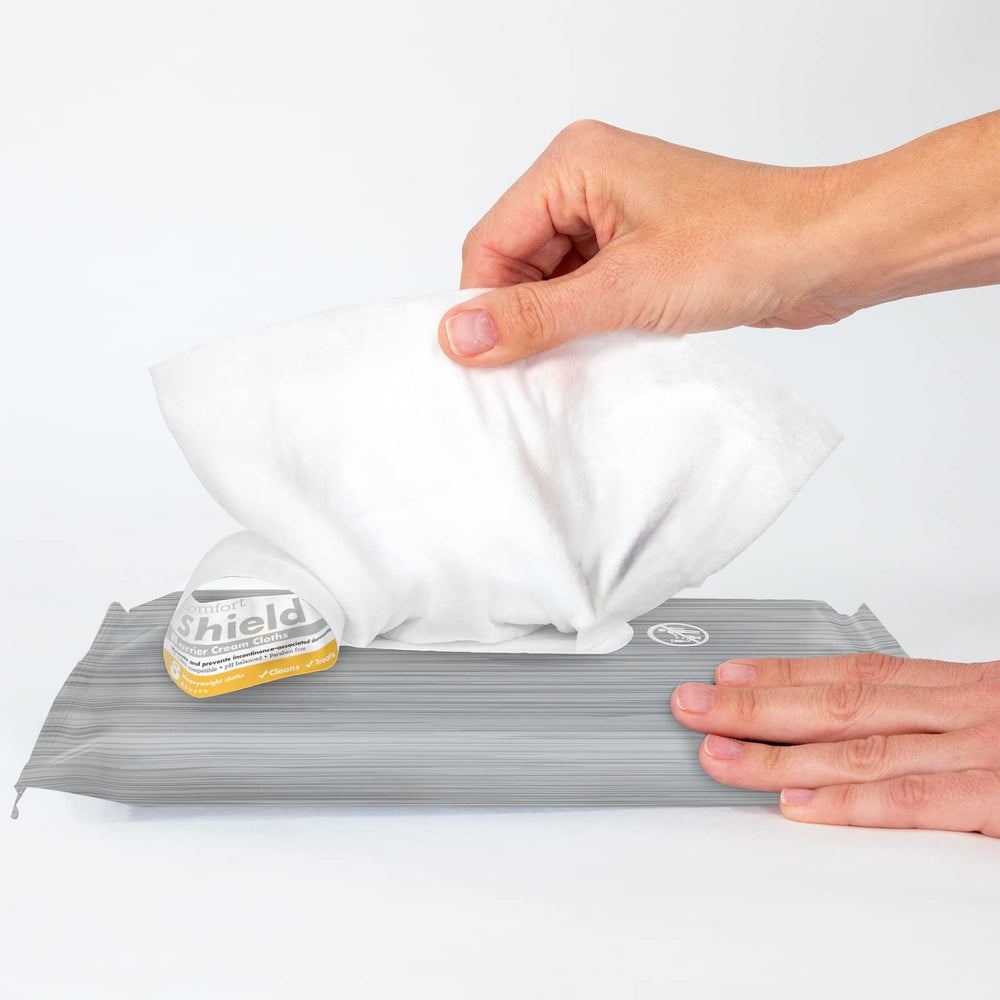 Sage Comfort Shield cloths in clinical skin care routines