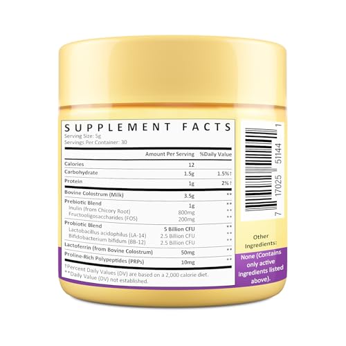 Saglikli Colostrum Powder scoop-dispensing shows convenient serving on the go.