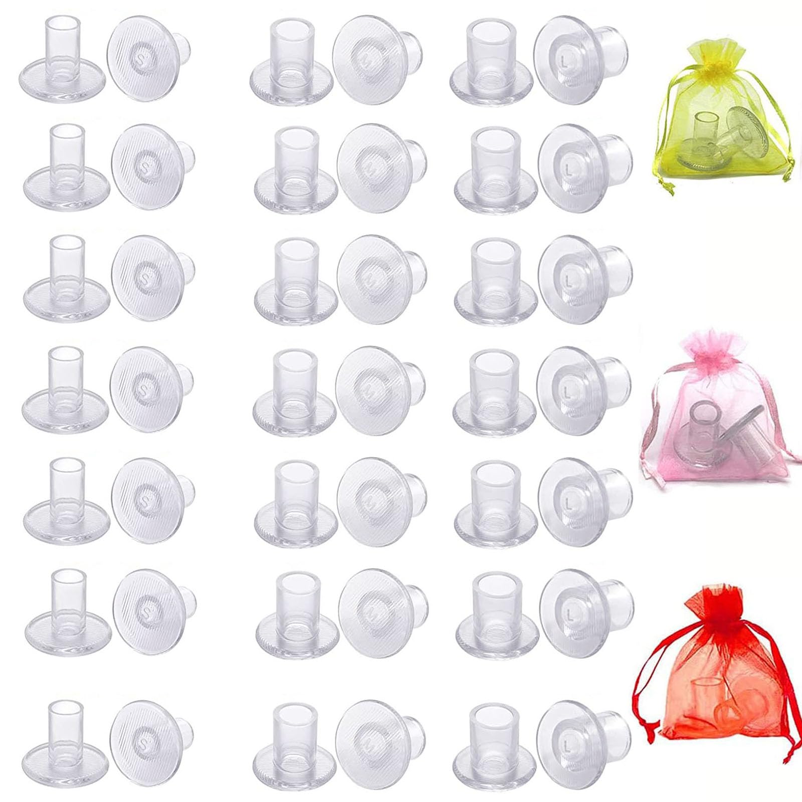 Sagsro 21-pair heel protectors pack for grass offers stability on soft surfaces.