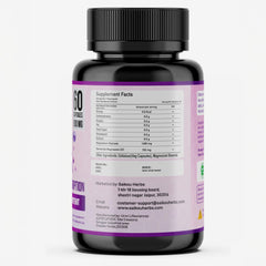 Label focuses on vegan, allergen-free credentials from Saikou Herbs.