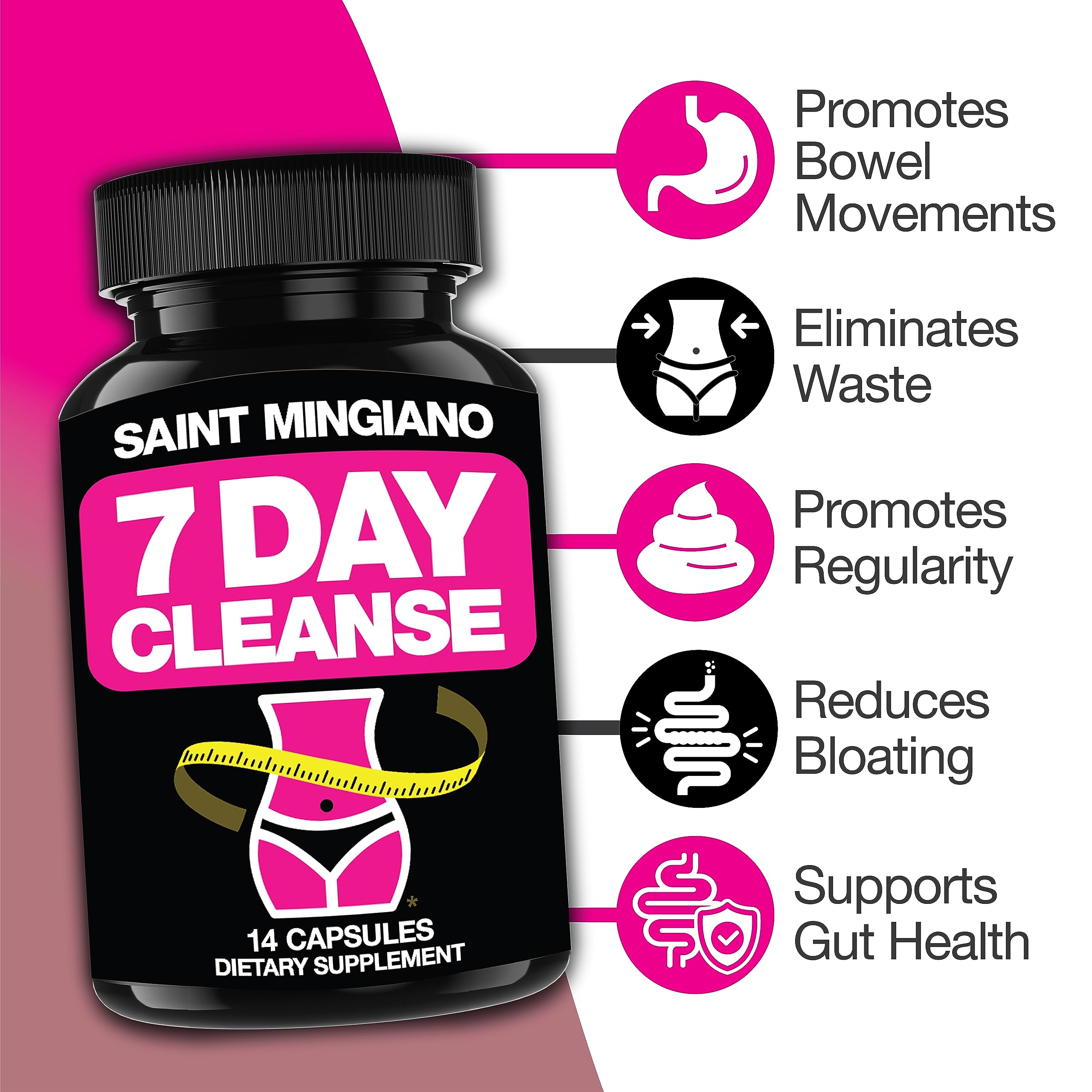 Saint Mingiano daily use for a gentle weekly cleanse.