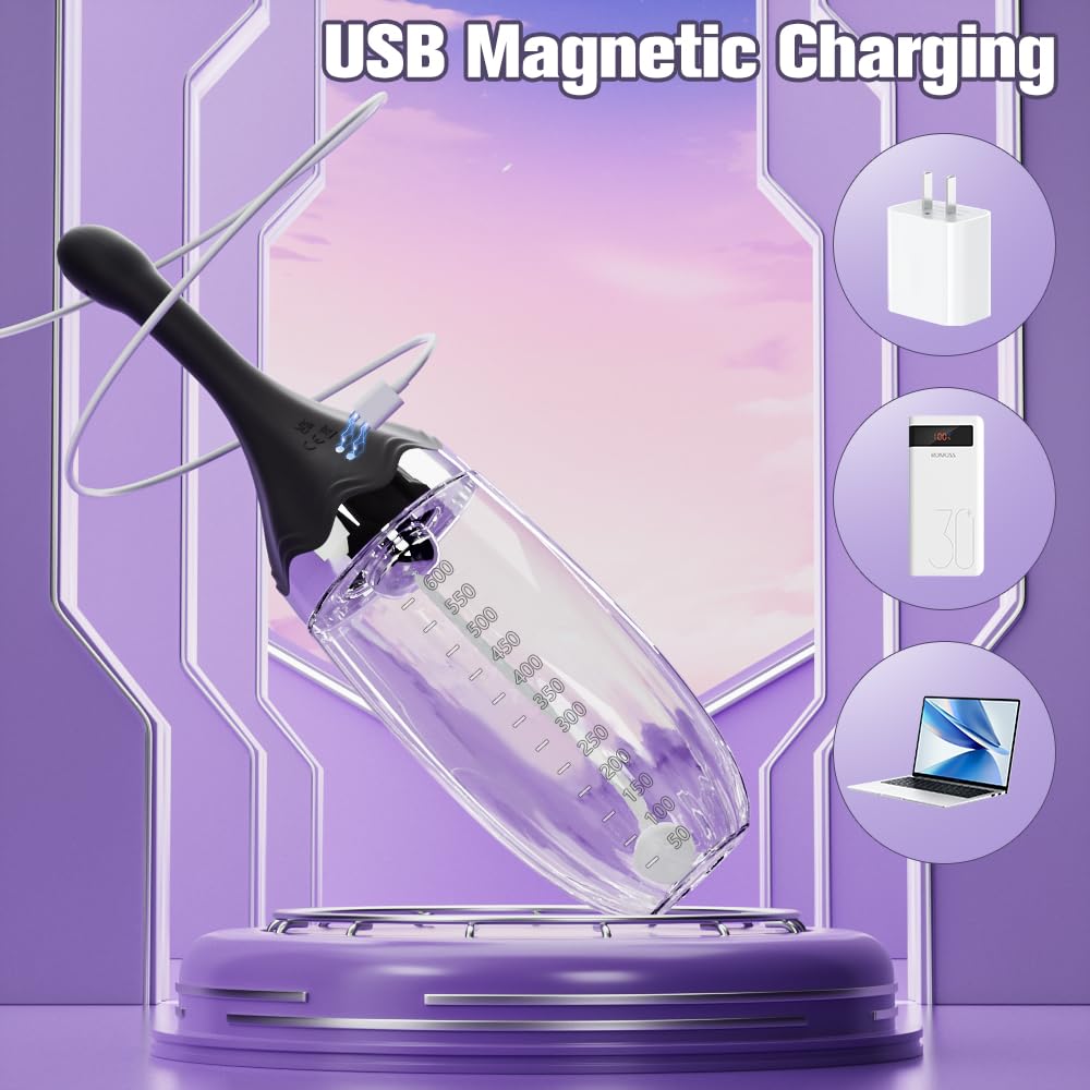 SAITONG Magnetic USB charging enables easy cordless use
