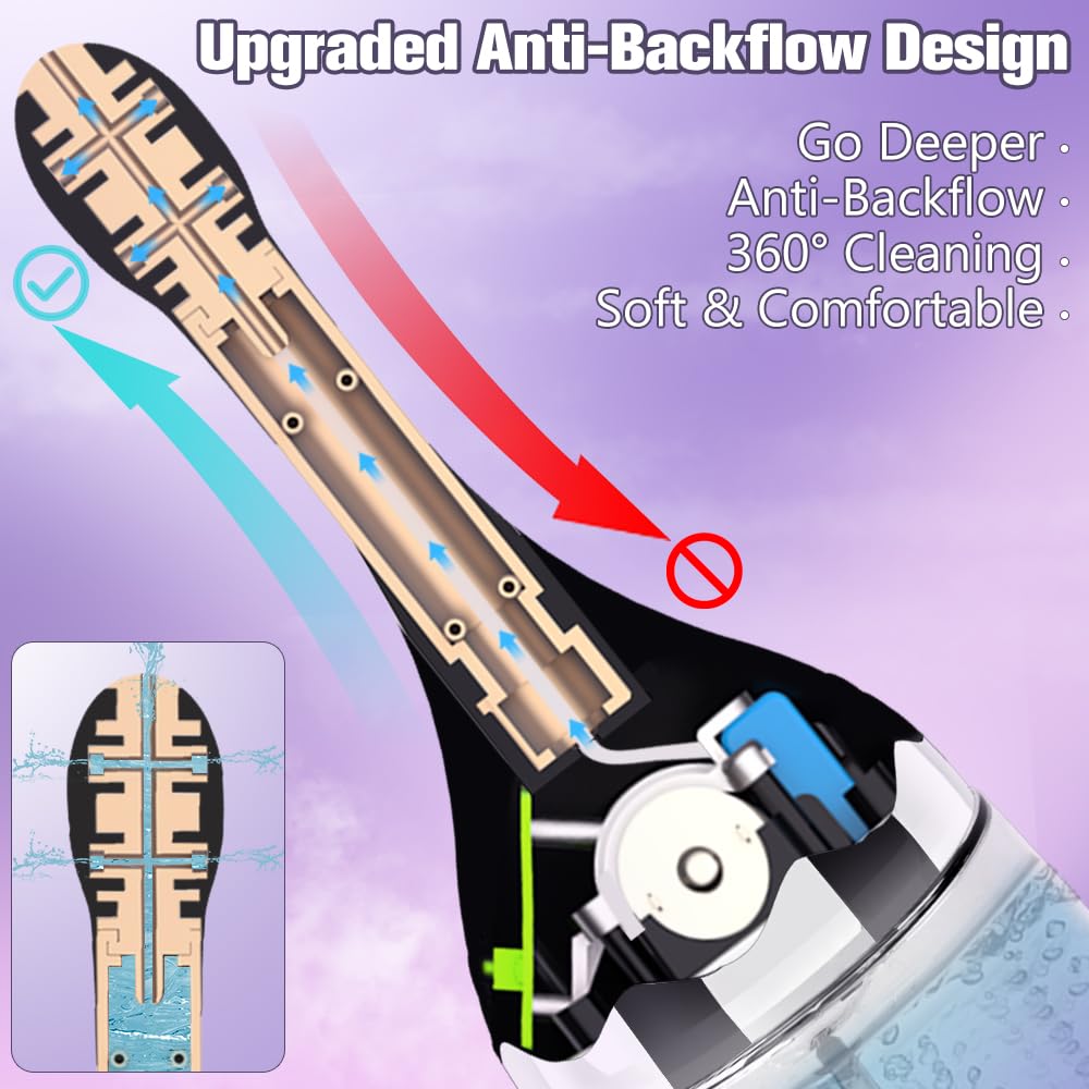 SAITONG Silicone nozzle provides comfortable insertion during use