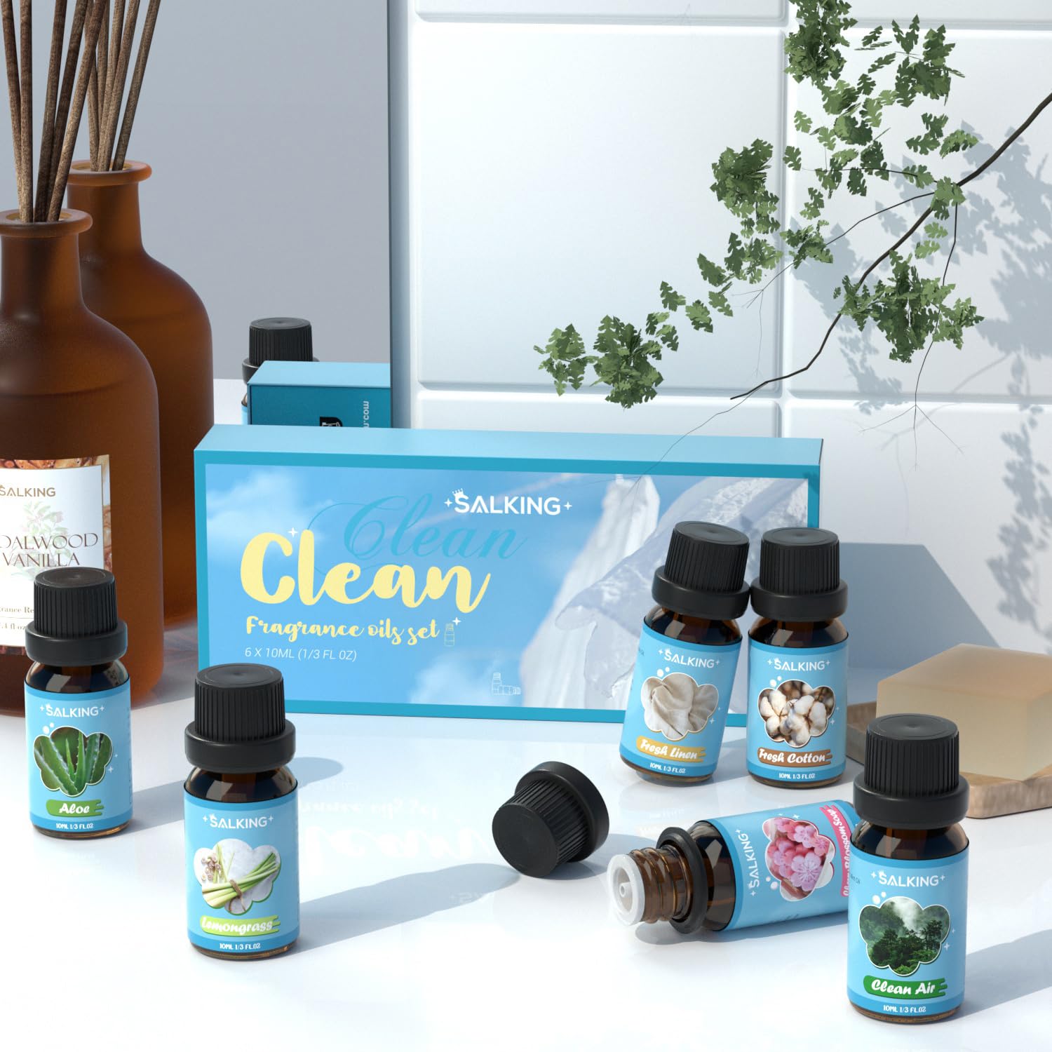 SALKING Aloe bottle delivers fresh greenery for diffusers and DIY projects