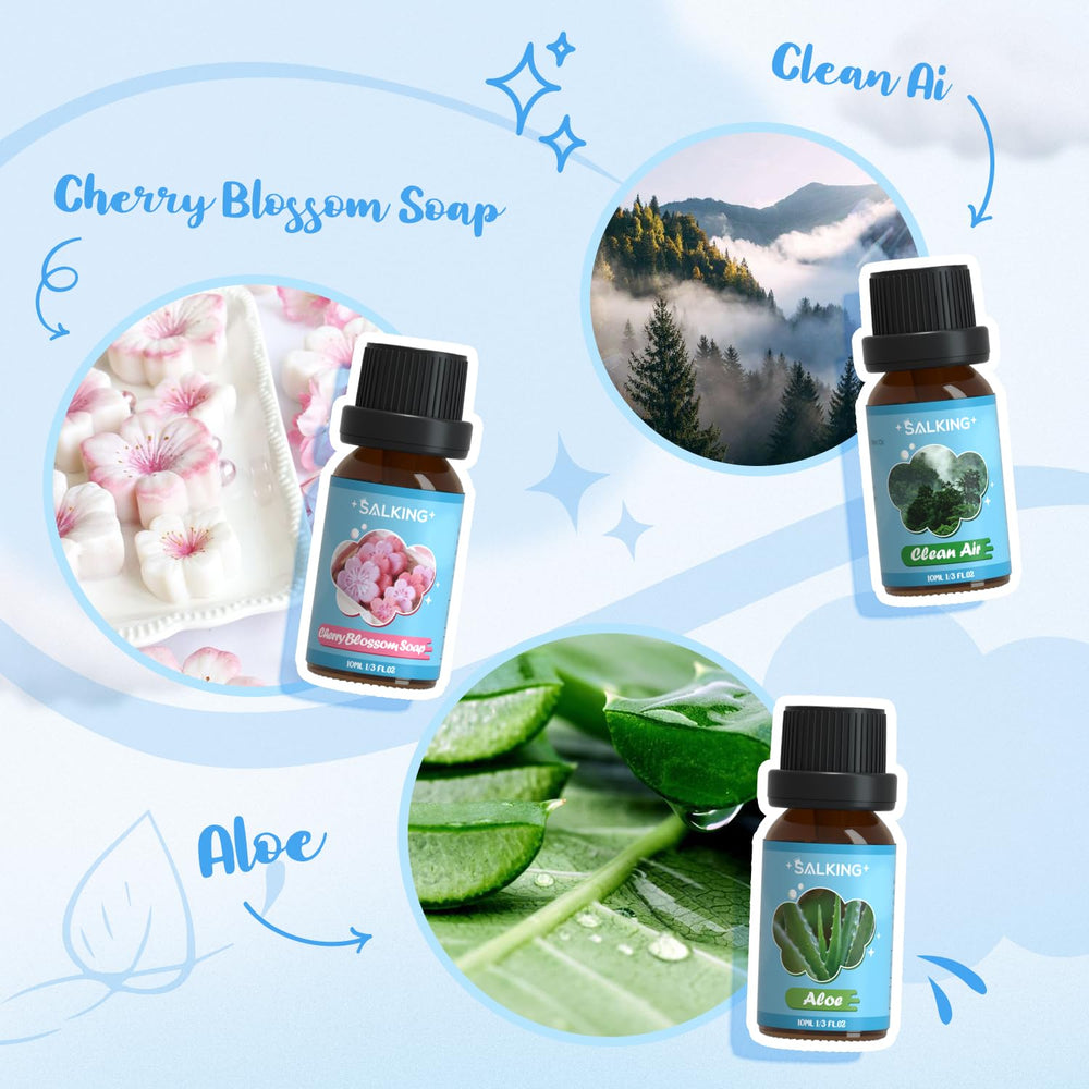 SALKING Cherry Blossom Soap bottle adds floral notes to handmade soaps