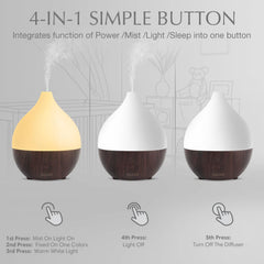 SALKING Eight Light Options create warm ambience for evenings.