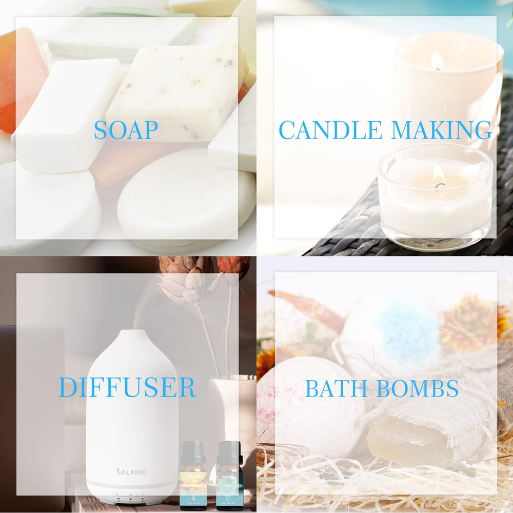 SALKING Vanilla Ice Cream fragrance oil bottle pour adds creamy comfort in diffusers.