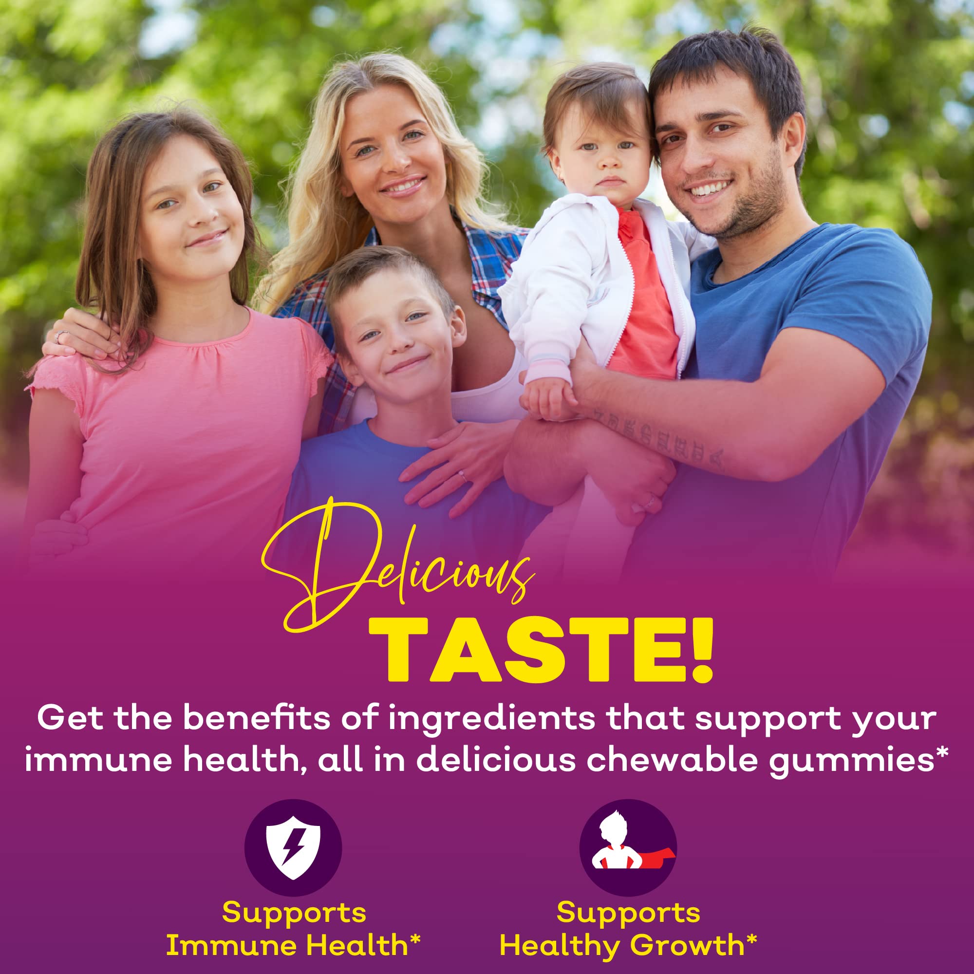 Gift ready Sakoon gummy bottle for families