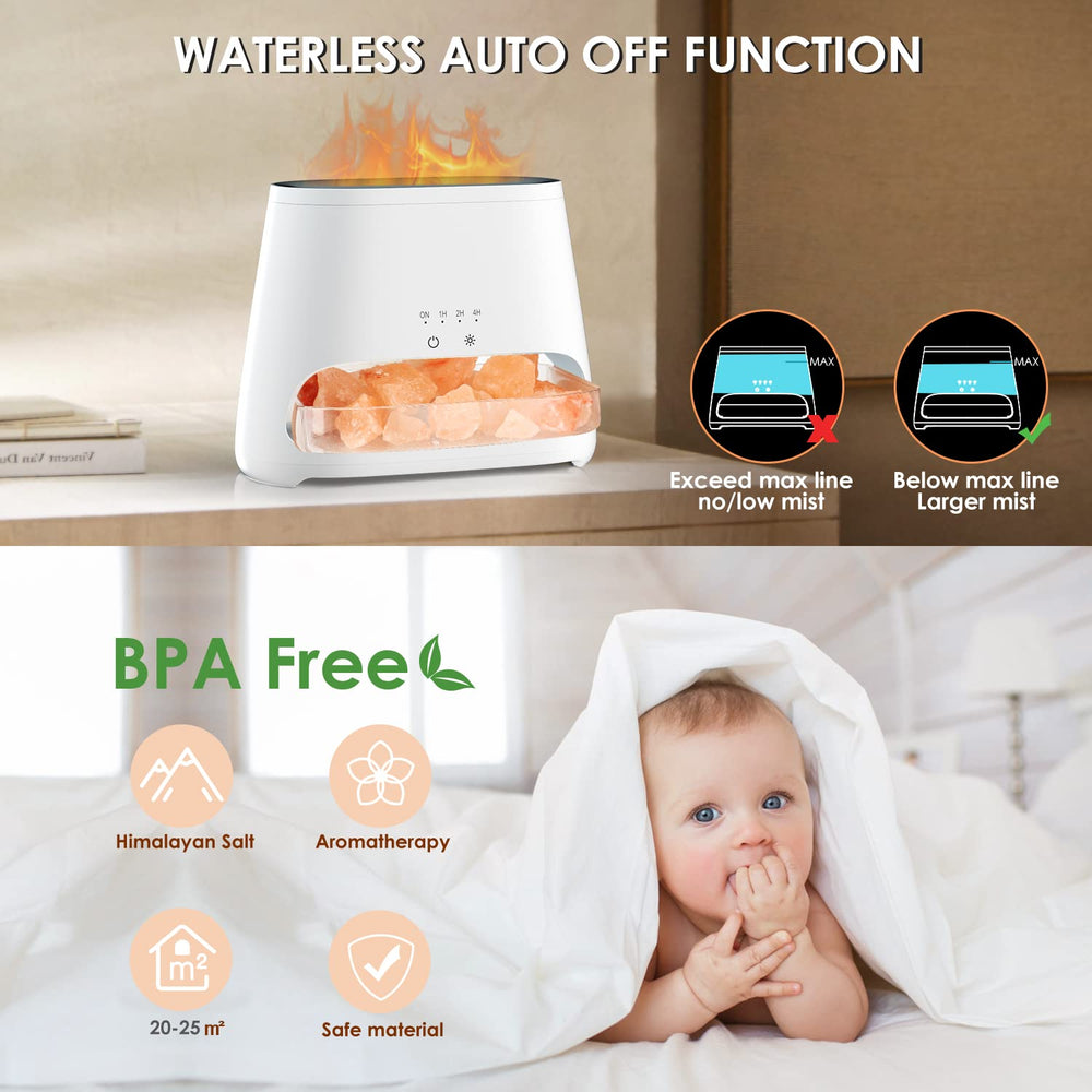 SALKING auto-off sensor ensures safe use when water runs out.