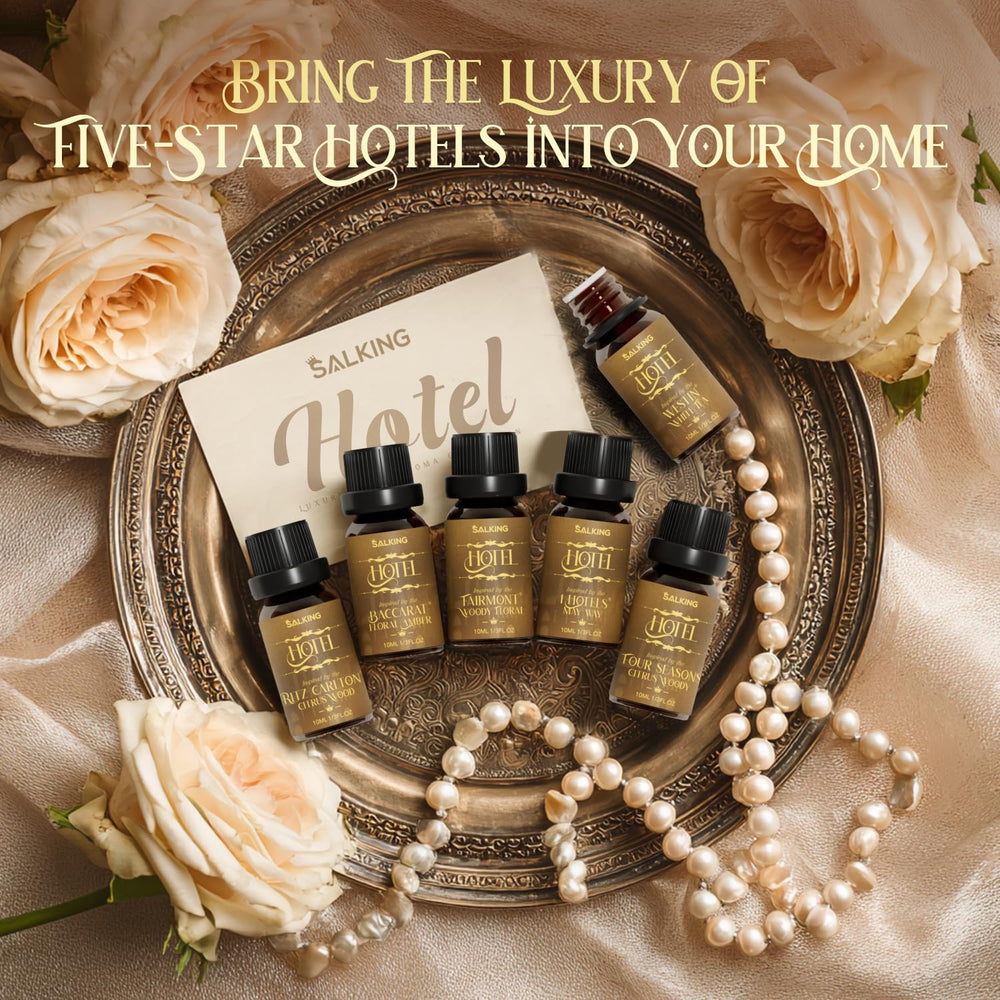 SALKING Hotel Diffuser Oil gift set is travel-friendly and gift-ready.