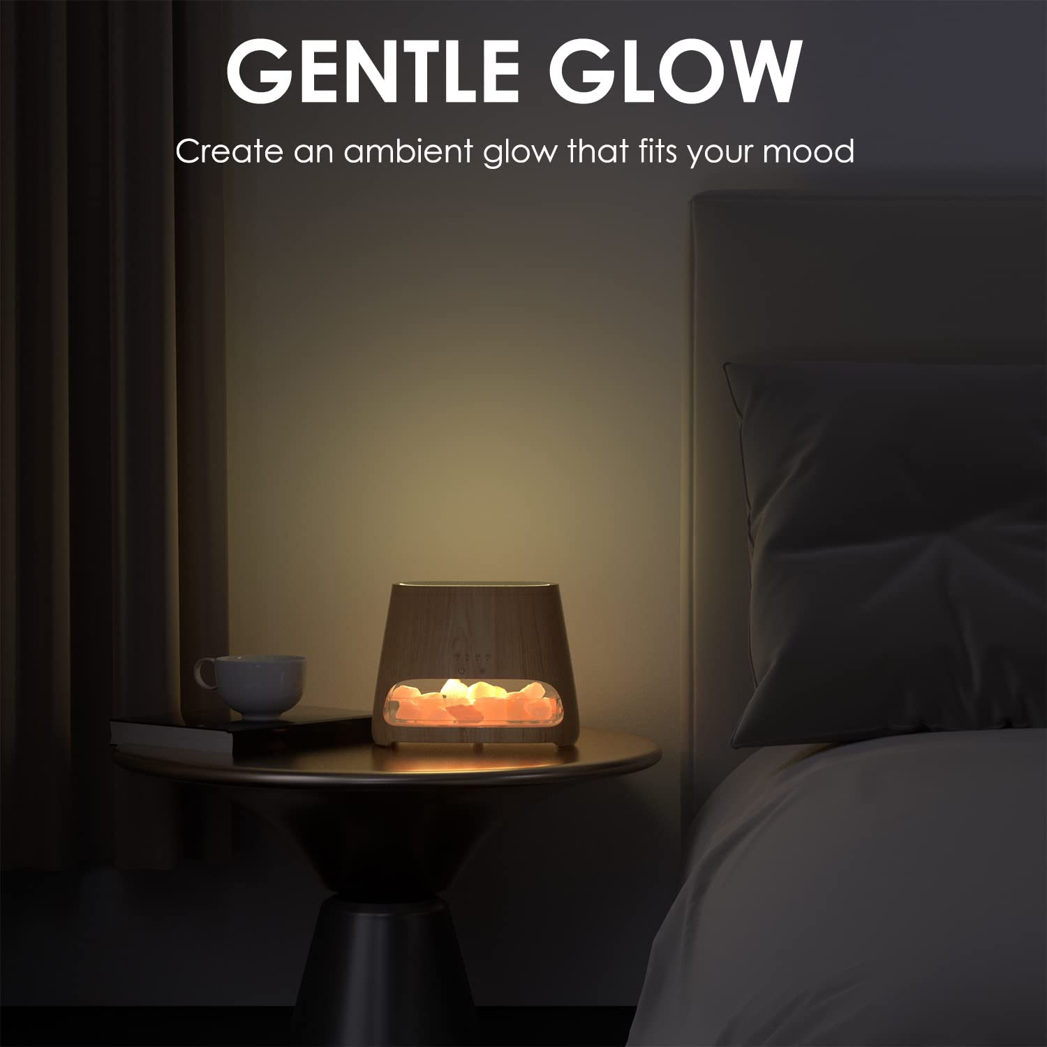 SALKING amber glow lighting boosts mood.