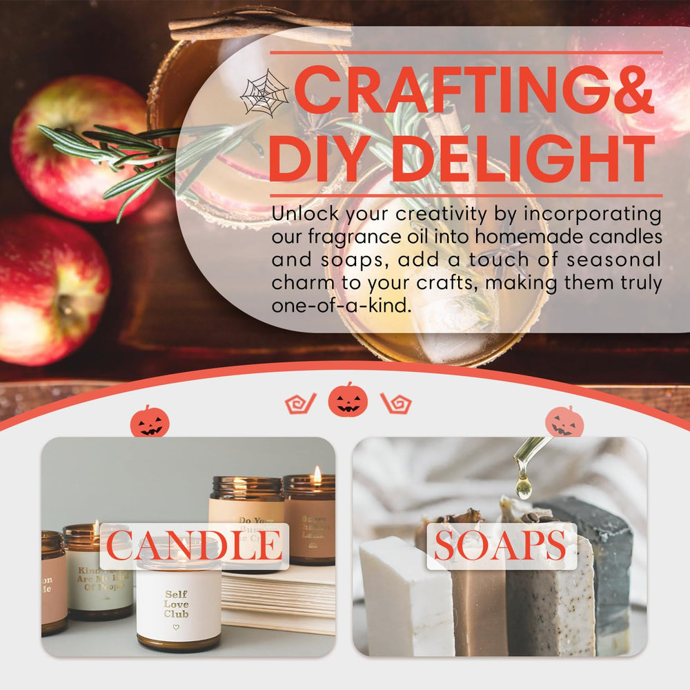 A festive fall gift: SALKING Apple Cider Fragrance Oil for thoughtful presents.