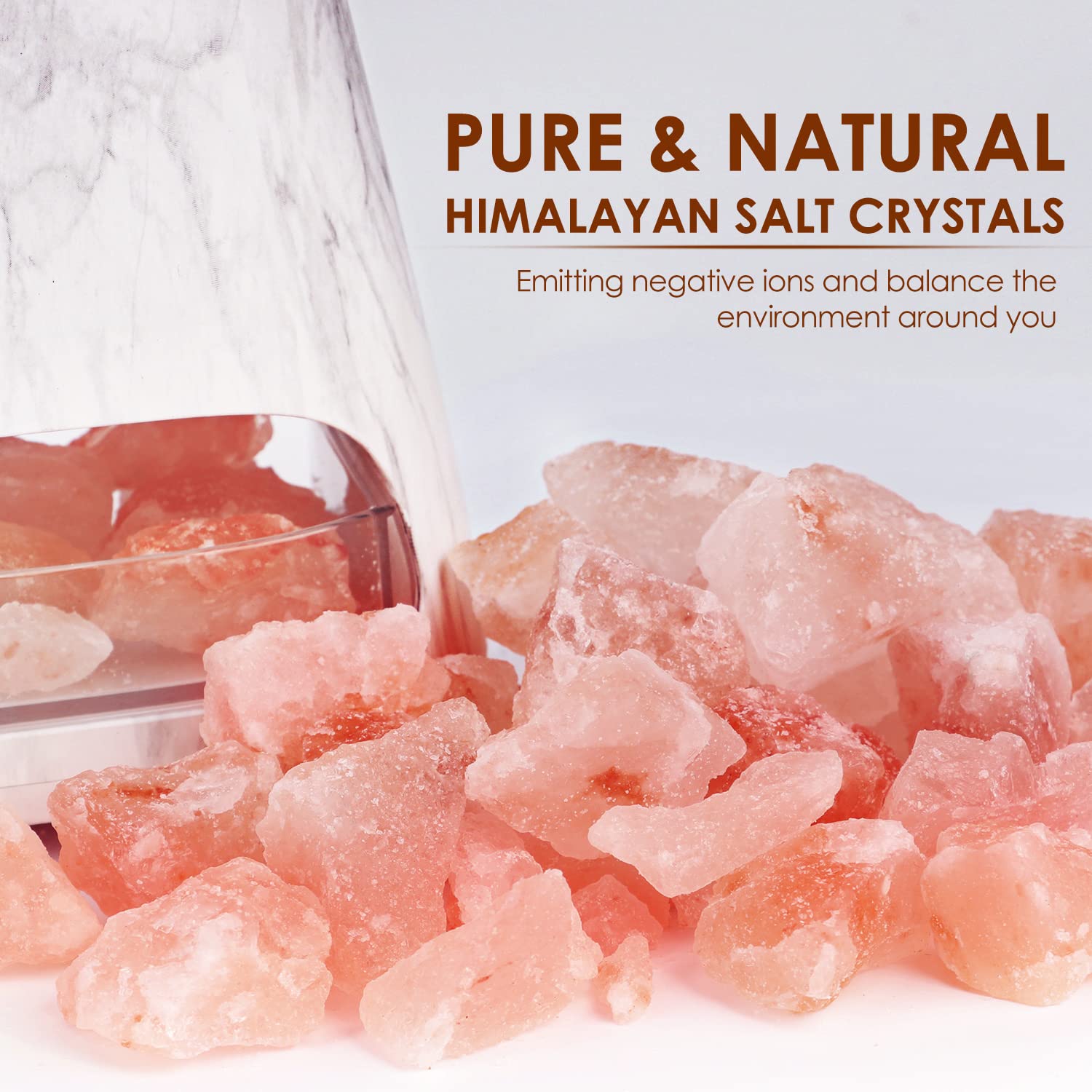 SALKING diffuser-salt-lamp in use with aromatherapy and warm glow