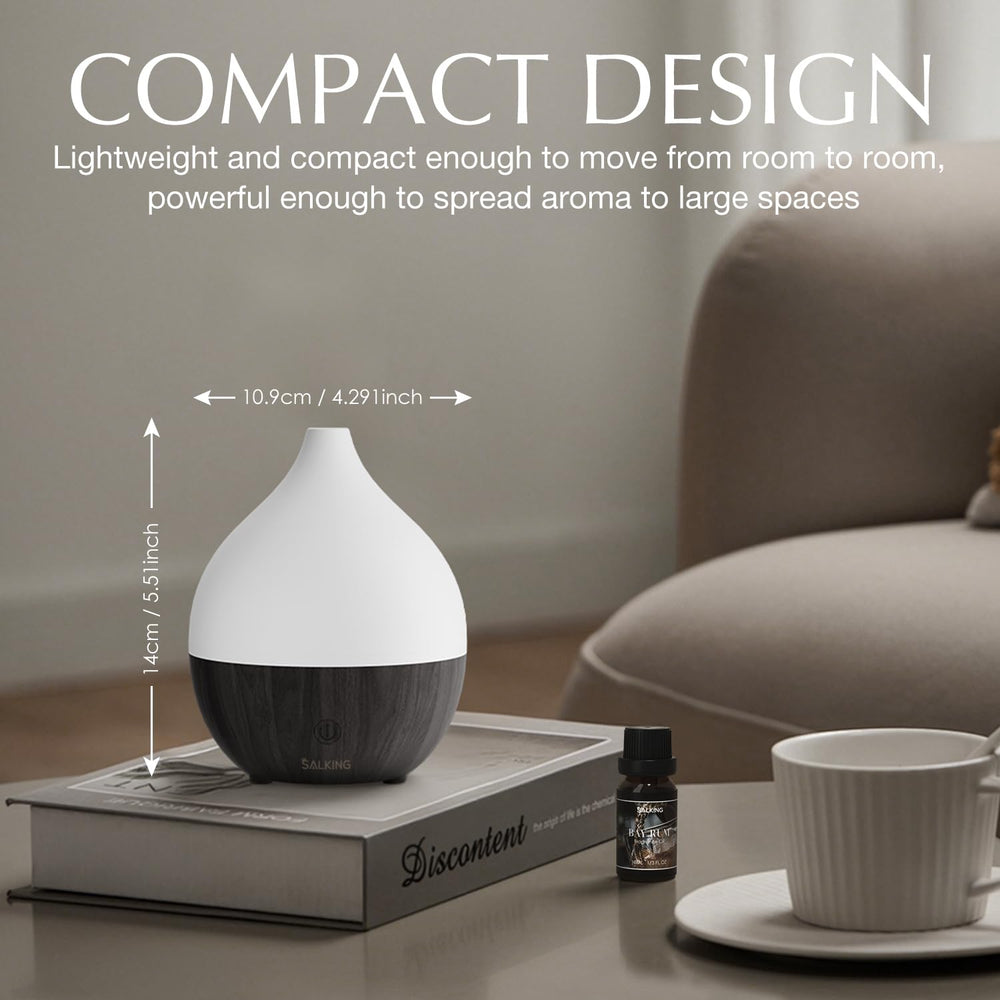 SALKING diffuser close-up shows easy one-button control.