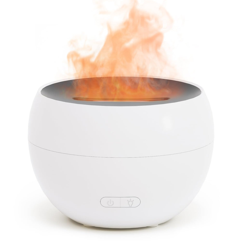 SALKING essential oil diffuser with flame effect for cozy evenings
