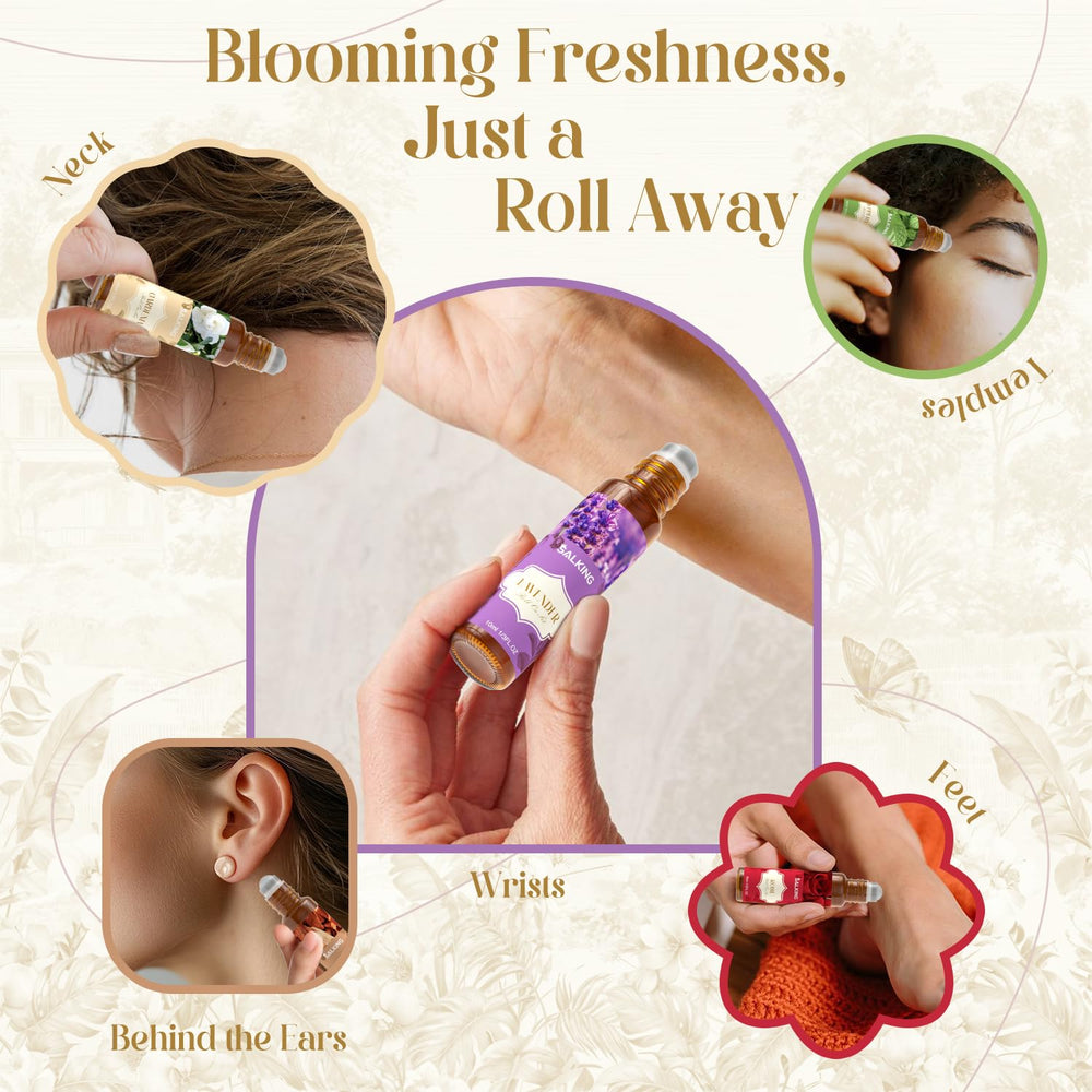 SALKING gardenia roll-on, creamy note ideal for evening unwinding.