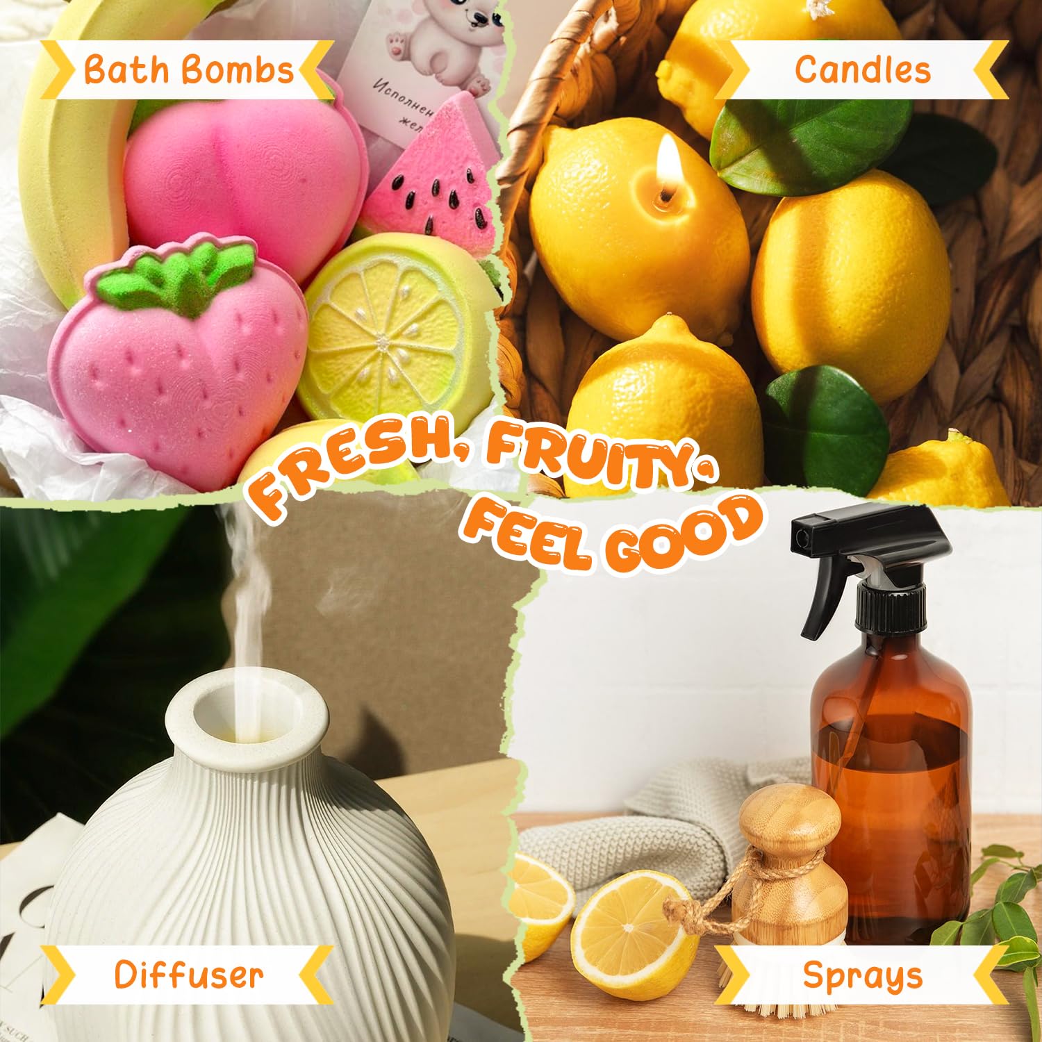 SALKING Fragrant fruit oil set packaging, ideal gift for aromatherapy lovers.