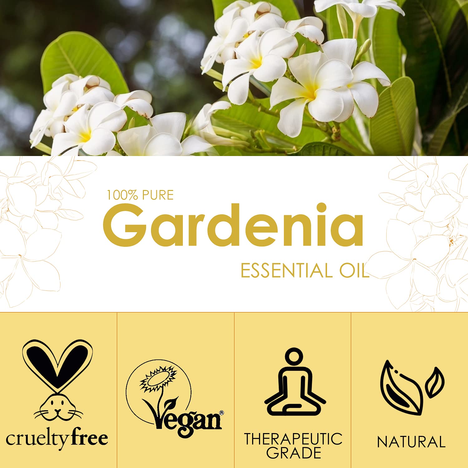 SALKING Gardenia essential oil diffuser setup ready for a calming aroma.