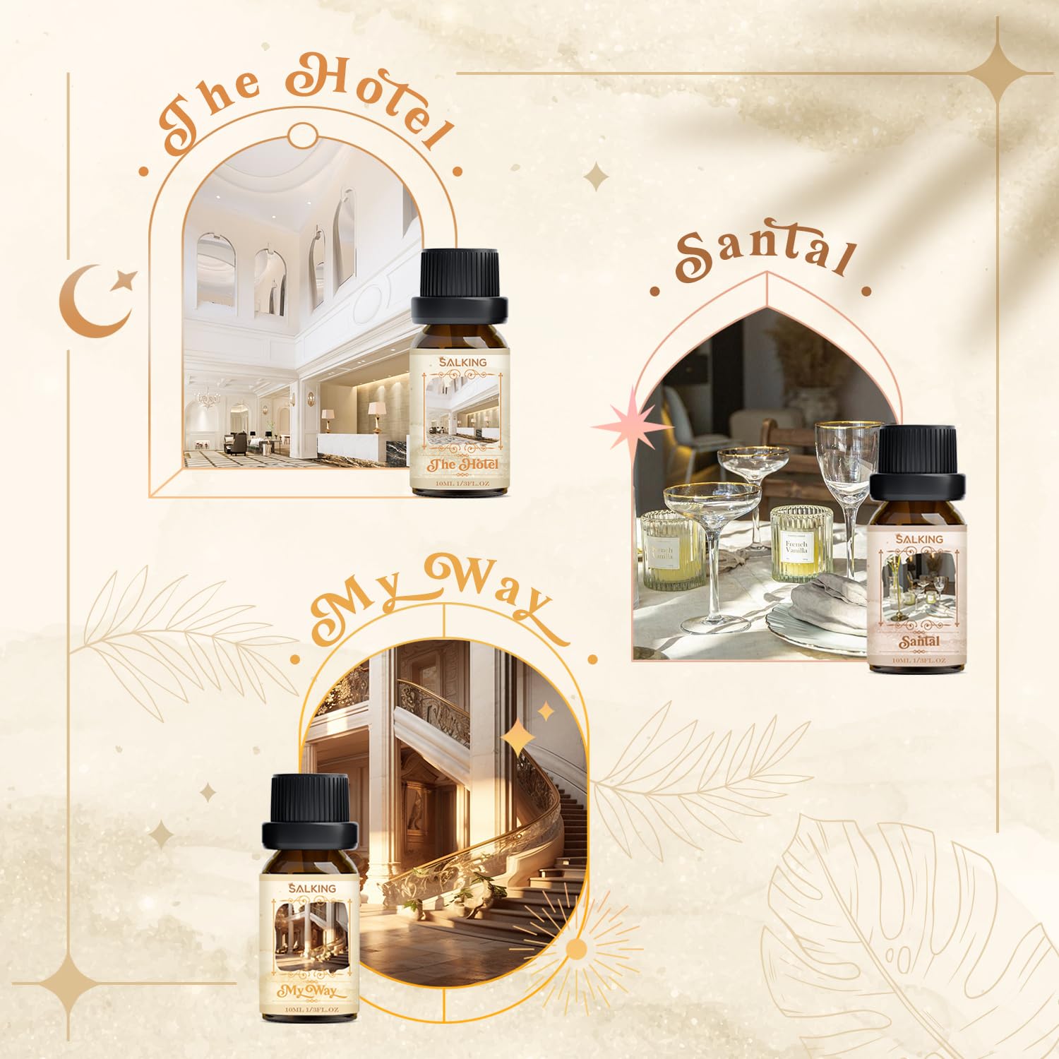 SALKING My Way fragrance oil delivers a calm, sophisticated mood in any space