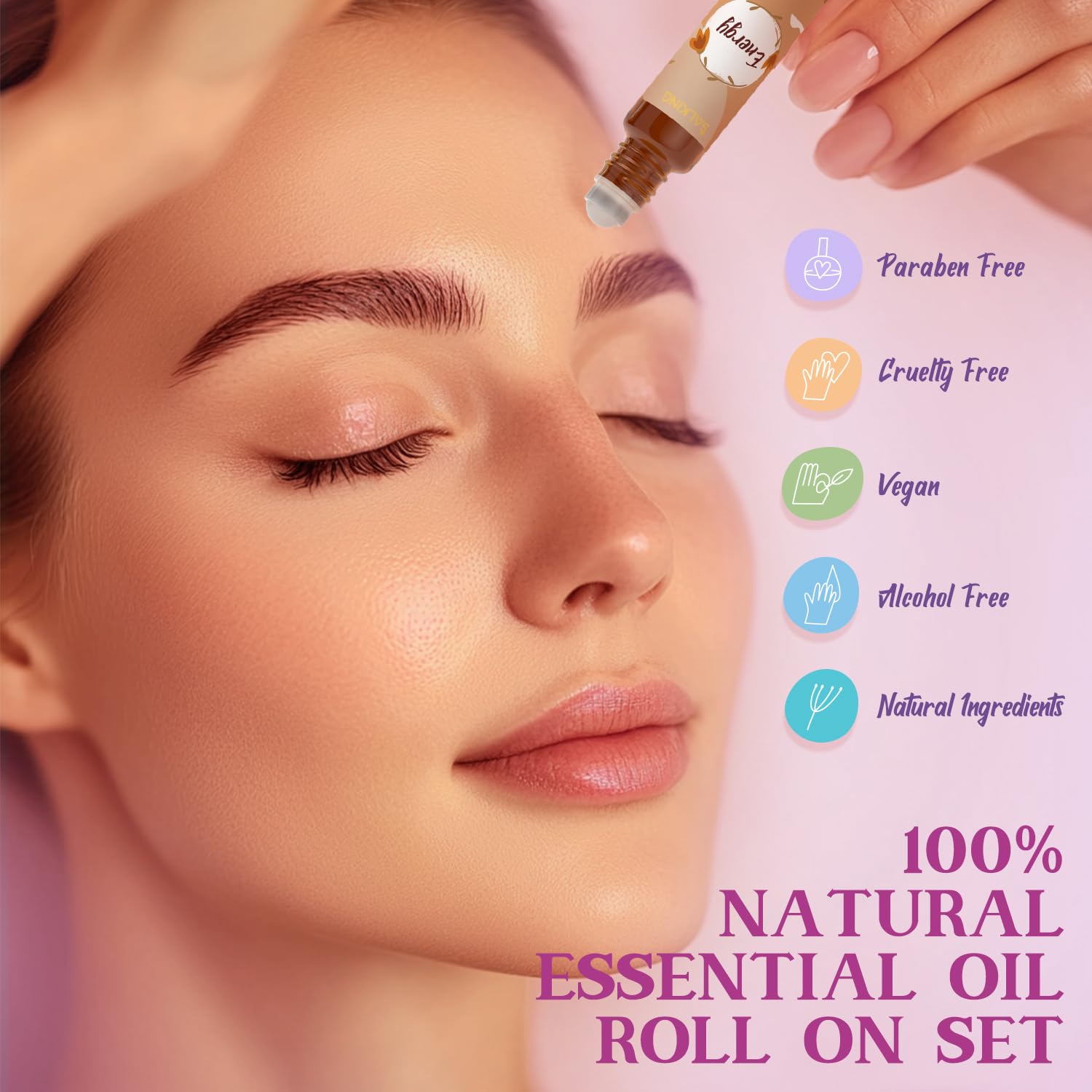 SALKING non-greasy, skin-friendly diluted blends suitable for daily use.