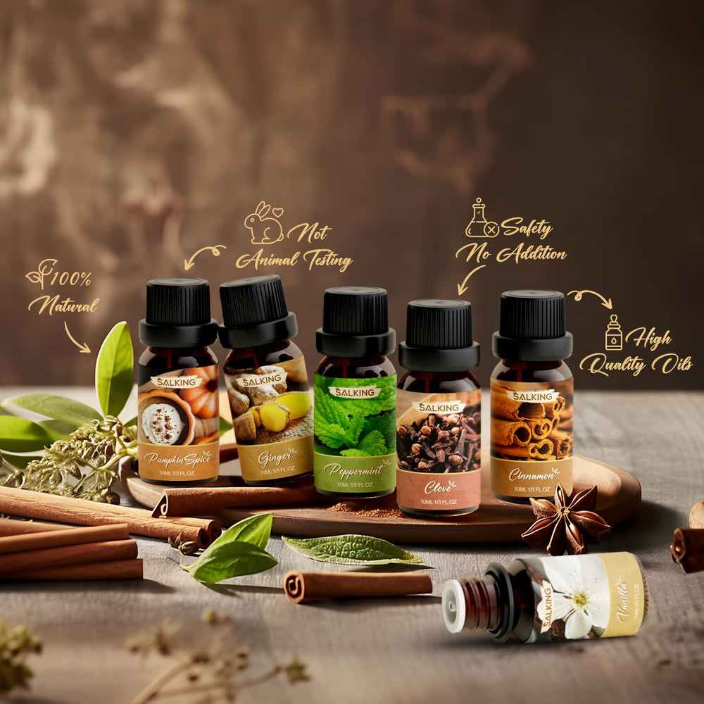 SALKING peppermint oil diffuser for a refreshing, energizing space.