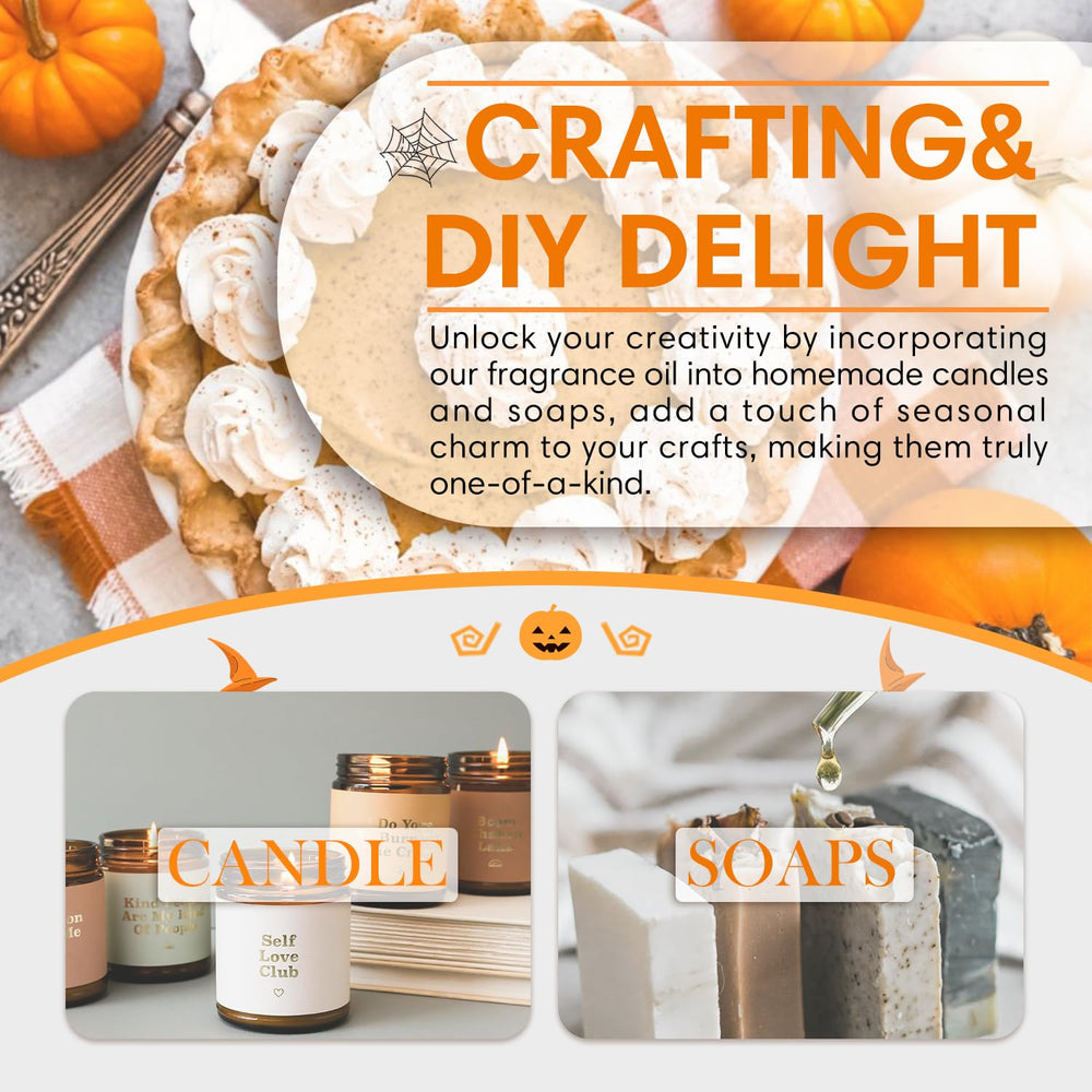 SALKING Pumpkin Pie Fragrance Oil in potpourri for sustained fragrance.