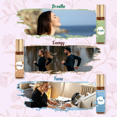 SALKING roll-on application on wrists and temples for quick mood support.
