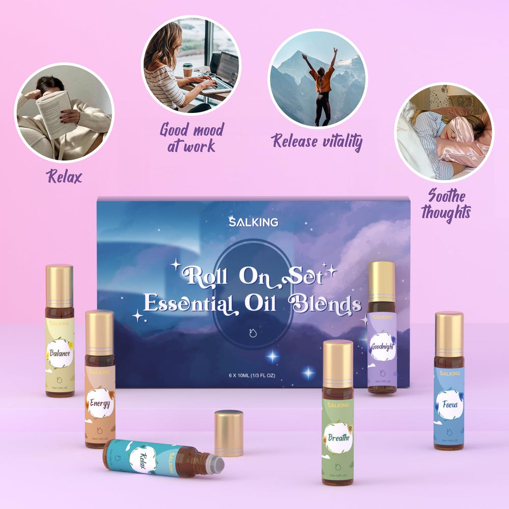 SALKING six-pack set ideal as a thoughtful natural wellness gift.