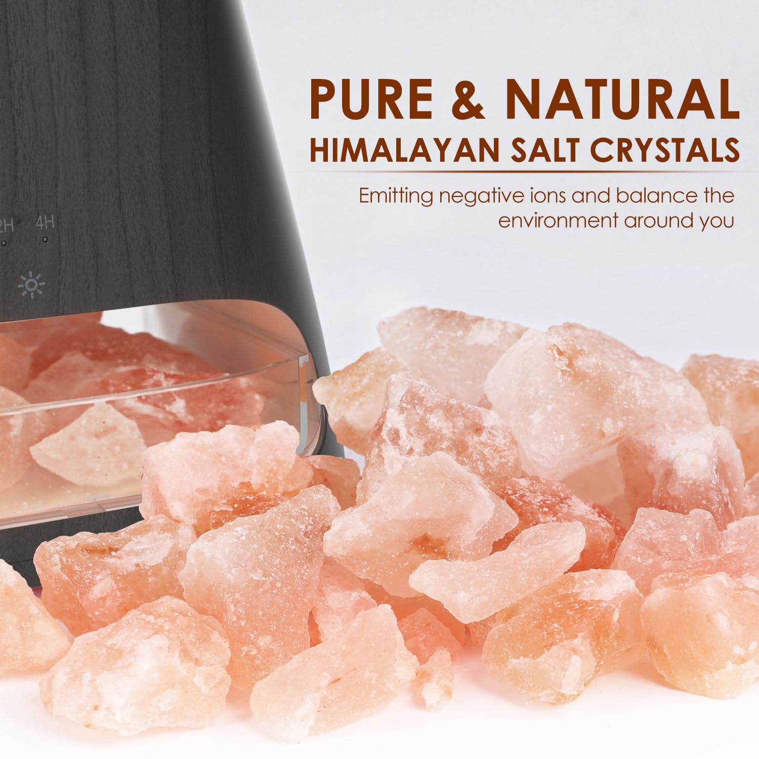 SALKING ultrasonic diffuser releasing essential oils for subtle aroma
