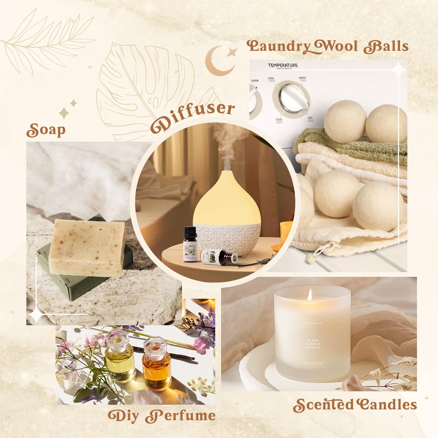 SALKING White Tea fragrance oil provides clean, refreshing scent for bright rooms
