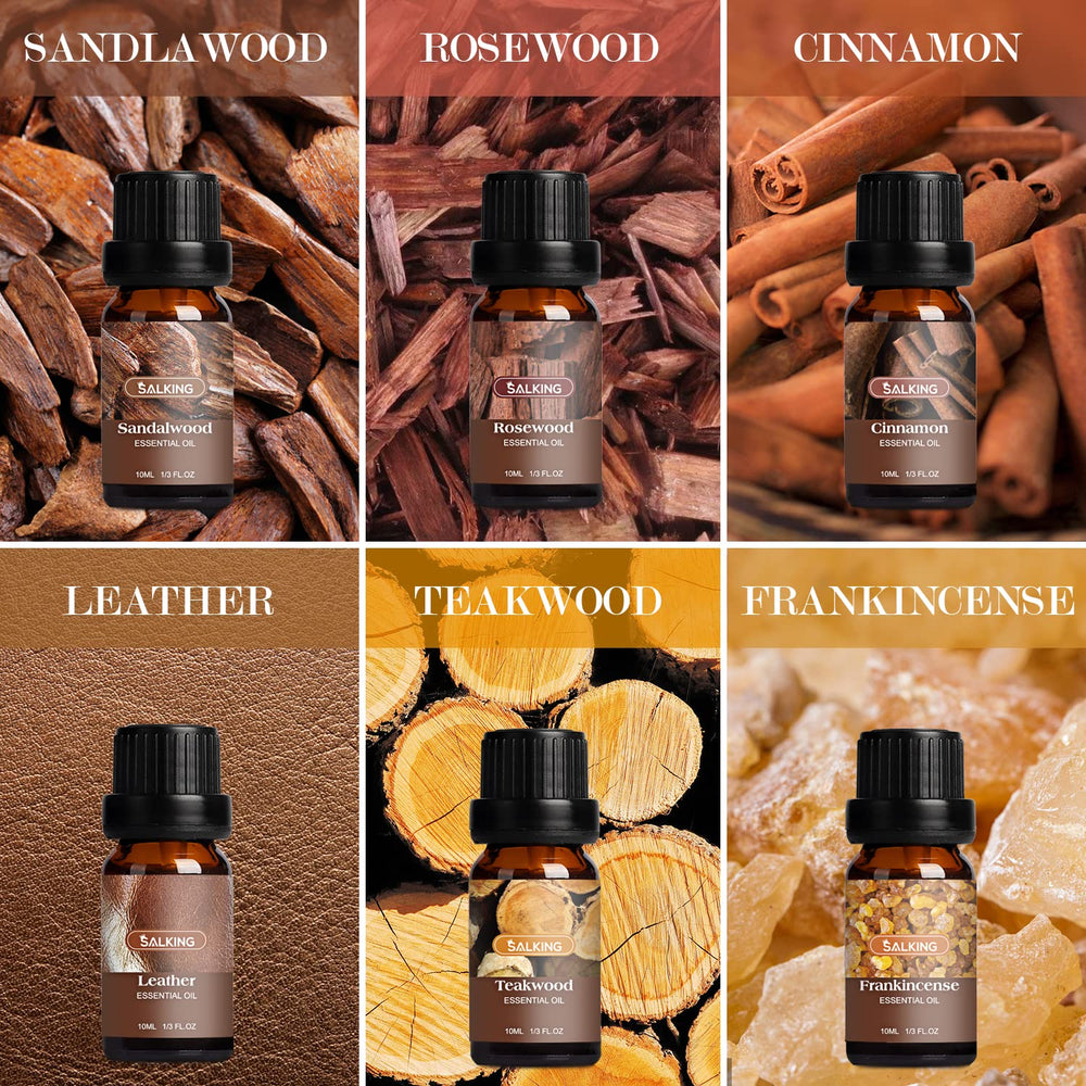 SALKING Woodsy oils set candle blend for DIY fragrance