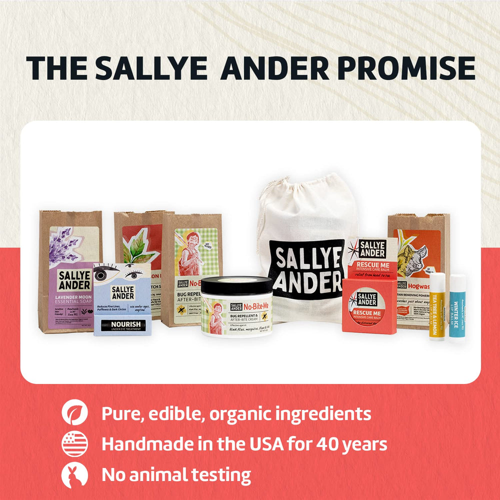 SALLYEANDER No Bite Me handmade in the USA for trusted quality.