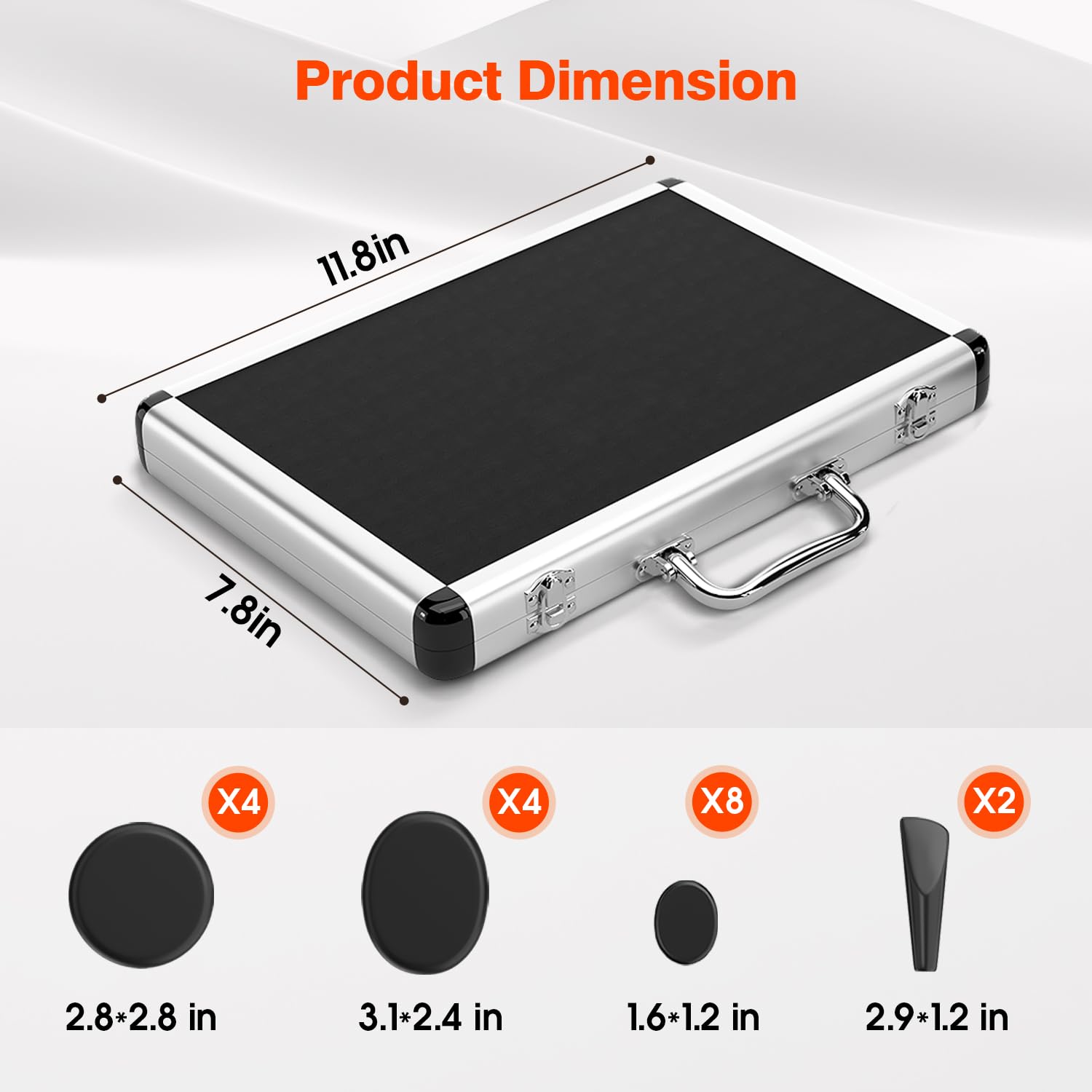 SalonDepot heating base aluminum enables fast, dry heat for efficient sessions.