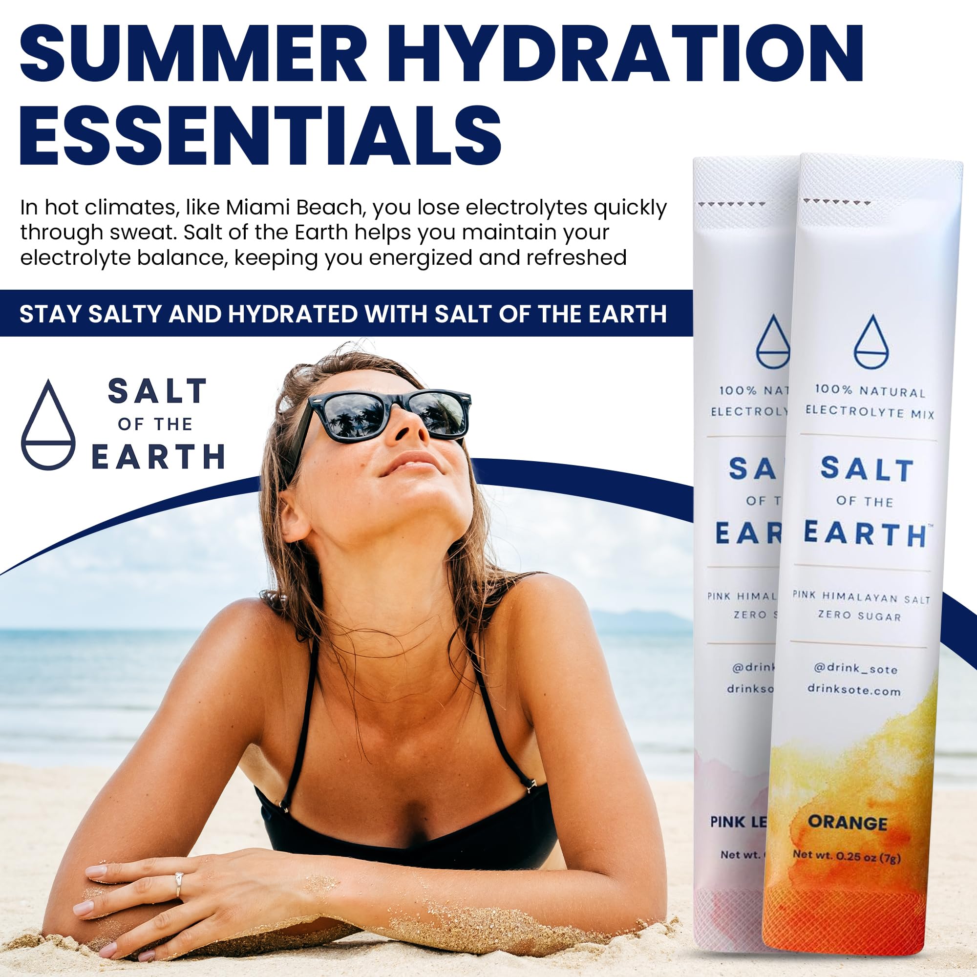 Salt of the Earth premium ingredients label closeup.