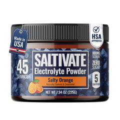Saltivate high-sodium electrolytes bottle ready for on-the-go hydration after workouts