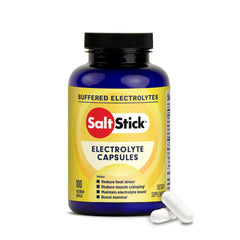 SaltStick electrolyte capsules bottle front for portable hydration support